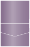 Purple Pocket Invitation Style C1 (4 1/2 x 5 1/2)10/Pk