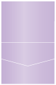 Violet Pocket Invitation Style C1 (4 1/4 x 5 1/2) 10/Pk