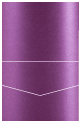 Purple Silk Pocket Invitation Style C1 (4 1/4 x 5 1/2) 10/Pk