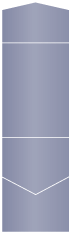 Blue Print Pocket Invitation Style C2 (4 1/2 x 6 1/4)