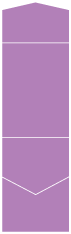 Grape Jelly Pocket Invitation Style C2 (4 1/2 x 6 1/4)