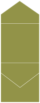 Olive Pocket Invitation Style C3 (5 3/4 x 5 3/4)