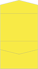 Lemon Drop Pocket Invitation Style C4 (5 1/4 x 7 1/4)10/Pk