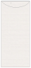 Linen Natural White Jacket Invitation Style A1 (4 x 9)10/Pk