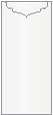 Pearlized White Jacket Invitation Style C1 (4 x 9)