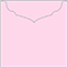 Pink Feather Jacket Invitation Style C3 (5 5/8 x 5 5/8) - 10/Pk