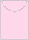 Pink Feather Jacket Invitation Style C4 (3 3/4 x 5 1/8) - 10/Pk