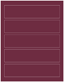 Wine Soho Belt Labels 1 3/4 x 7 1/2 (5 per sheet - 5 sheets per pack)