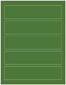 Verde Soho Belt Labels 1 3/4 x 7 1/2 (5 per sheet - 5 sheets per pack)