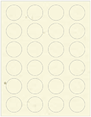 Milkweed Soho Round Labels (24 per sheet - 5 sheets per pack)