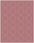 Riviera Rose Soho Round Labels (24 per sheet - 5 sheets per pack)