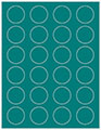 Fiji Soho Round Labels (24 per sheet - 5 sheets per pack)