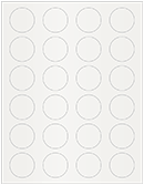 Lustre Soho Round Labels (24 per sheet - 5 sheets per pack)