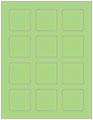 Pistachio Soho Square Labels 2 x 2 (12 per sheet - 5 sheets per pack)