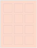 Ginger Soho Square Labels 2 x 2 (12 per sheet - 5 sheets per pack)