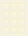 Opal Soho Square Labels 2 x 2 (12 per sheet - 5 sheets per pack)