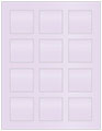 Alpine Soho Square Labels 2 x 2 (12 per sheet - 5 sheets per pack)