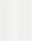 Lustre Soho Square Labels 2 x 2 (12 per sheet - 5 sheets per pack)