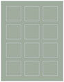 Pine Soho Square Labels 2 x 2 (12 per sheet - 5 sheets per pack)
