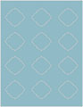 Textured Aquamarine Soho Diamond Labels Style B3