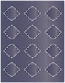 Iris Blue Soho Diamond Labels Style B3