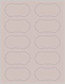 Beige Soho Crenelle Labels Style B9