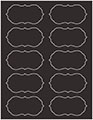 Linen Black Soho Crenelle Labels Style B9