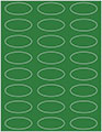 Verde Soho Oval Labels 2 1/4 x 1 (24 per sheet - 5 sheets per pack)