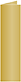 Rich Gold Landscape Card 1 x 4 - 25/Pk