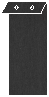 Eames Graphite (Textured) Layer Invitation Cover (3 7/8 x 9 1/4) - 25/Pk