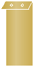 Rich Gold Layer Invitation Cover (3 7/8 x 9 1/4) - 25/Pk