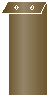 Bronze Layer Invitation Cover (3 7/8 x 9 1/4) - 25/Pk