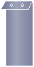 Blue Print Layer Invitation Cover (3 7/8 x 9 1/4) - 25/Pk