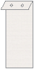 Linen Natural White Layer Invitation Cover (3 7/8 x 9 1/4) - 25/Pk