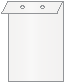 Pearlized White Layer Invitation Cover (5 3/8 x 7 3/4) - 25/Pk