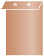 Copper Layer Invitation Cover (5 3/8 x 7 3/4) - 25/Pk