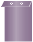 Purple Layer Invitation Cover (5 3/8 x 7 3/4) - 25/Pk