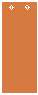 Papaya Layer Invitation Insert (3 1/2 x 9) - 25/Pk