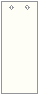 Textured Bianco Layer Invitation Insert (3 1/2 x 9) - 25/Pk