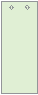 Green Tea Layer Invitation Insert (3 1/2 x 9) - 25/Pk