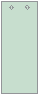 Tiffany Blue Layer Invitation Insert (3 1/2 x 9) - 25/Pk
