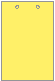 Factory Yellow Layer Invitation Insert (5 x 7 1/2) - 25/Pk