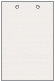Linen Natural White Layer Invitation Insert (5 x 7 1/2) - 25/Pk