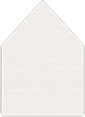 Linen Natural White 6 1/2 x 6 1/2 Liner (for 6 1/2 x 6 1/2 envelopes)- 25/Pk