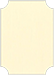 Eames Natural White (Textured) Notch Card 3 1/2 x 5 - 25/Pk