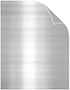 Mirri Brushed Silver Text 8 1/2 x 11 - 25/Pk
