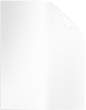 White Coated Gloss 130 lb. Cover 8 1/2 x 11 - 25/Pk
