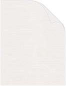 Linen Natural White Text 8 1/2 x 11 - 50/Pk