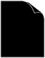 Matte Black Classic Crest Cover - 130 lb - 8 1/2 x 11 - 25/Pk