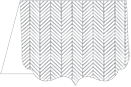 Oblique Grey Crenelle Folded Card 4 1/4 x 5 1/2 Folded - 10/Pk